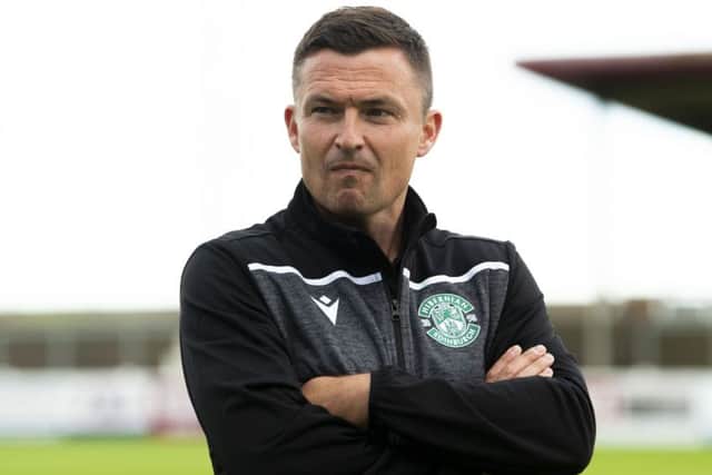 Hibs boss Paul Heckingbottom won't be splashing the cash on transfers. Picture: Ross Parker/SNS
