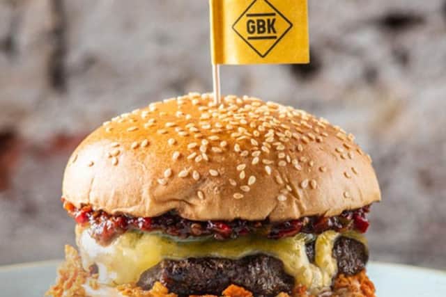 Another burger joint with good variety.