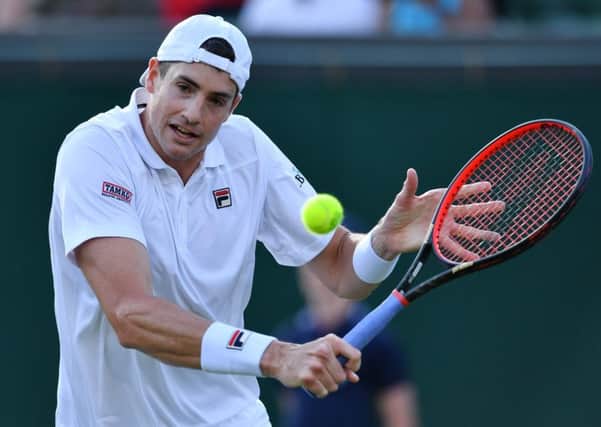 John Isner paid the penalty for lack of match practice. Picture: Getty.