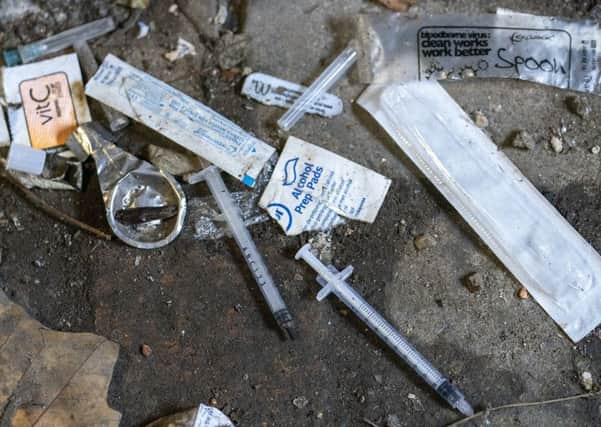 Shared needles are leading to a rising number of addicts contracting HIV. Picture: Getty