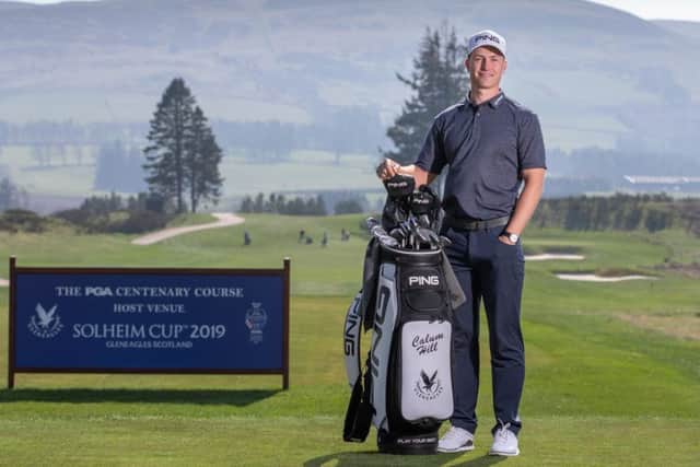 Calum Hill will try to qualify for the Aberdeen Standard Investments Scottish Open. Picture: Kenny Smith