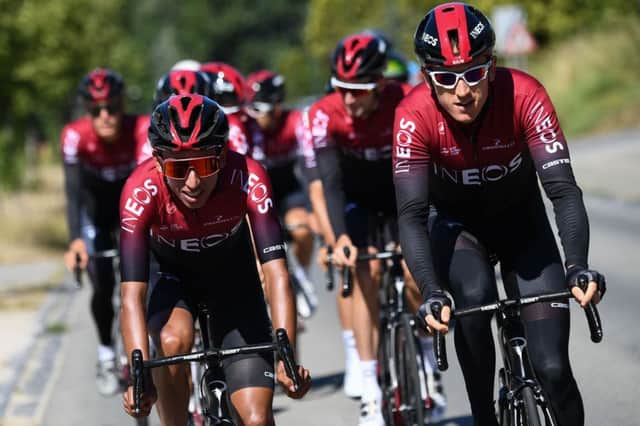 Colombia's Egan Bernal is co-leader of Team Ineos. Picture: Anne-Christine Poujoulat/AFP