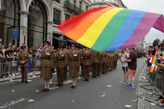 This year marks 52 years since the partial decriminalisation of homosexuality in the UK. Picture: MoD
