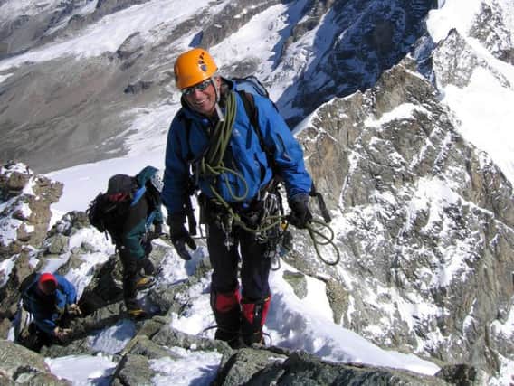 Experienced climber Martin Moran