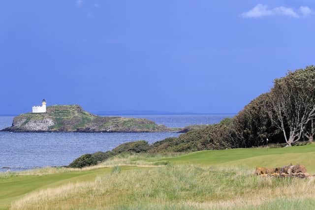 Fidra Island seen from The Renaissance. Picture: Phil Inglis/Getty