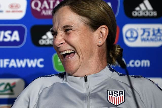 US head coach Jill Ellis has led her team to victory at the last two Women's World Cup finals. Picture: AFP
