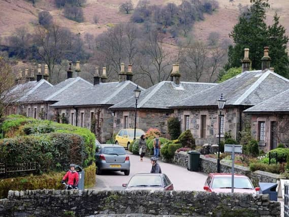 The village of Luss in the heart of Sir Malcolm's estate. PIC: Creative Commons.