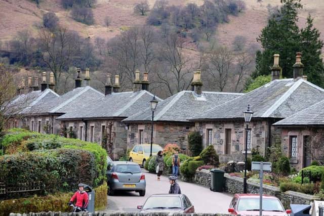 The village of  Luss in the heart of Sir Malcolm's estate. PIC: Creative Commons.