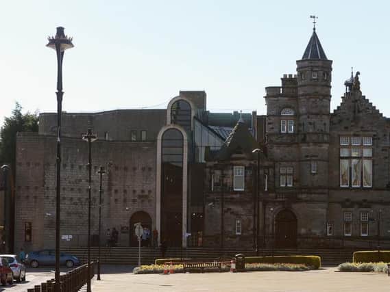 Kirkcaldy's Sheriff Court building, which reflects the town's 'tough, poetic character'
