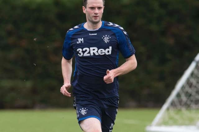 Rangers winger Jamie Murphy.