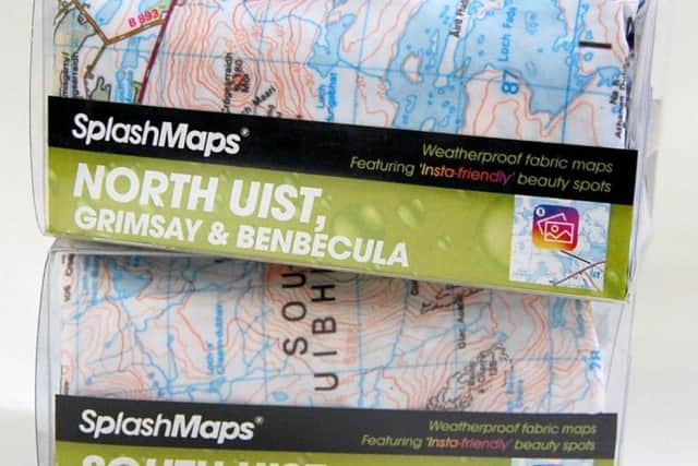 Insta-friendly charity maps for the Uists go on sale.