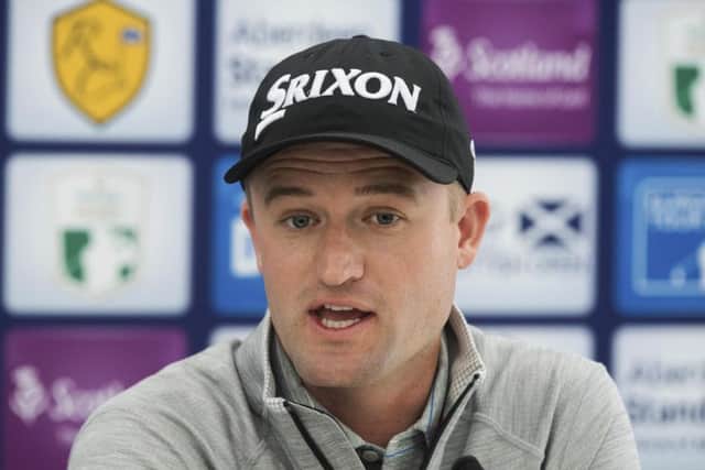 Russell Knox says he is an "outsider". Picture: Bruce White/SNS
