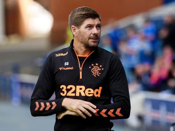 Steven Gerrard was satisfied with his team's performance in Gibraltar
