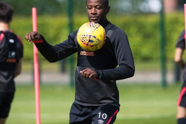 Craig Levein has wished Arnaud Djoum a prosperous future after admitting Hearts could not compete with the money on offer in Saudi Arabia. (Evening News)