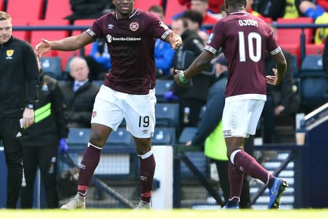 Hearts manager Craig Levein has wished Arnaud Djoum a prosperous future after admitting the club could not compete with the money on offer in Saudi Arabia. (EEN)