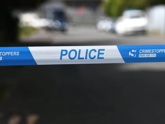 The incident took place on Mitchell Street in Coatbridge. Picture: John Devlin
