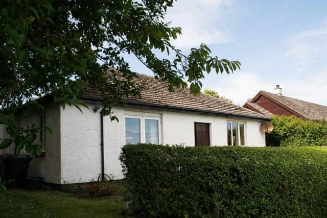 This three bed bungalow is for sale for offers over GBP180,000