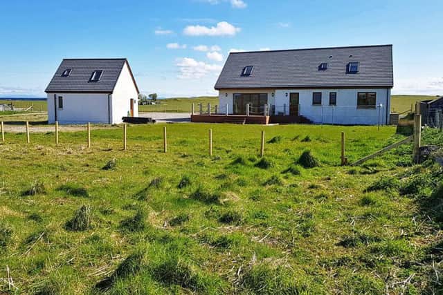 This detached five bed house is on the market for a guide price of GBP415,000