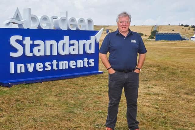 Martin Gilbert, chairman of Aberdeen Standard Investments, is extremely passionate about golf and the ASI Scottish Open