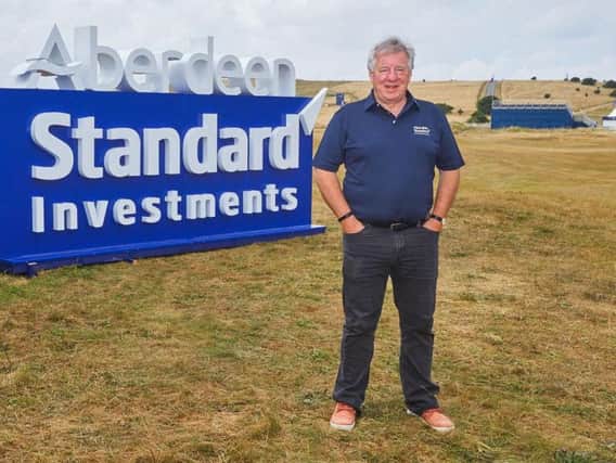 Martin Gilbert, chairman of Aberdeen Standard Investments, is extremely passionate about golf and the ASI Scottish Open