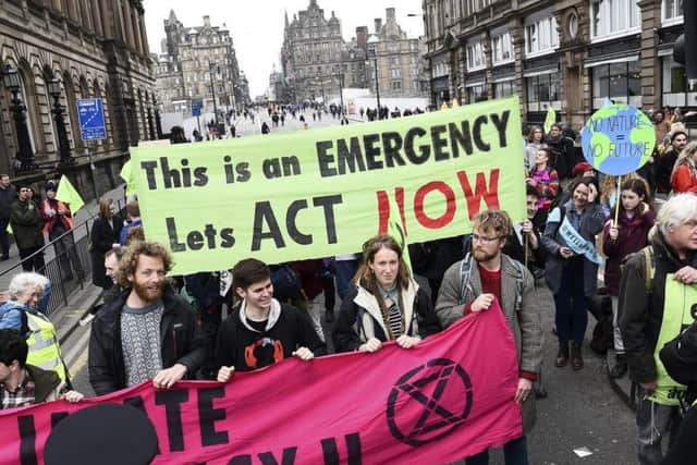 Protesters brought the heart of Edinburgh to a standstill last month. Picture: Lisa Ferguson