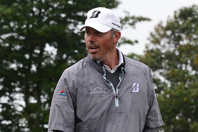 Matt Kuchar during a practice round ahead of the Aberdeen Standard Investments Scottish Open at The Renaissance Club. Picture: Mark Runnacles/Getty