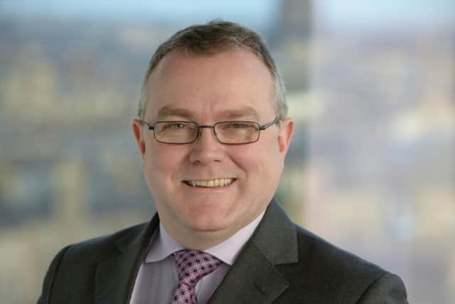 Tim Cooper, chair of R3 in Scotland and a partner at Addleshaw Goddard, said the figures 'should provide some sunshine' for the hospitality sector. Picture: Renzo Mazzolini