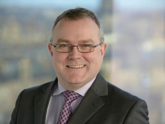 Tim Cooper, chair of R3 in Scotland and a partner at Addleshaw Goddard, said the figures 'should provide some sunshine' for the hospitality sector. Picture: Renzo Mazzolini