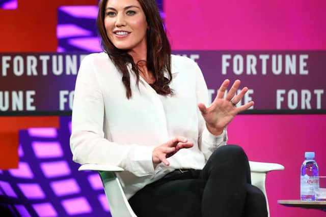 Hope Solo is the latest member of the Jags' celebrity fan base