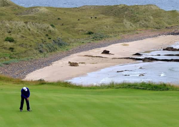 The picturesque course at The Renaissance Club was designed by Tom Doak. Picture: Phil Inglis/Getty Images