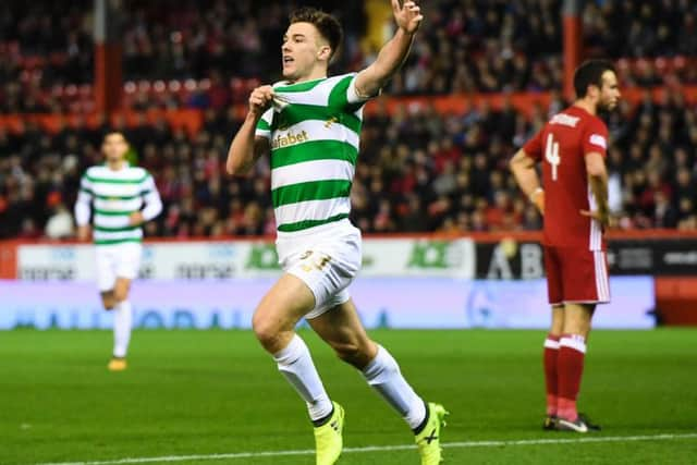 Celtic defender Kieran Tierney.