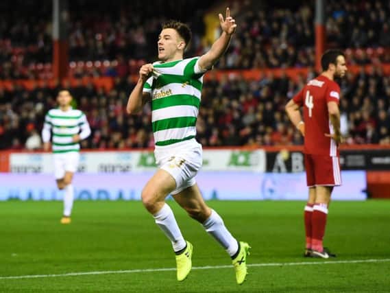 Celtic defender Kieran Tierney.