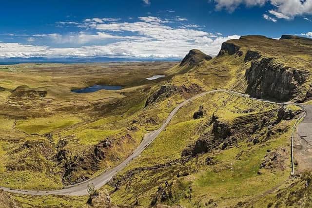 Stunning landscapes helped Highlands and Islands to a 55.6 happiness score. Picture: Stephan Krause. Copyright: Wikimedia Commons