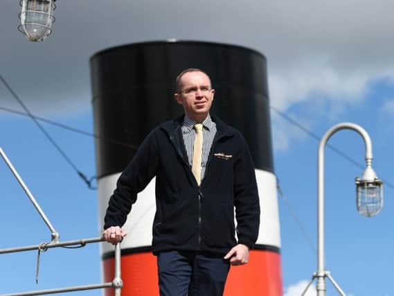 Paul Semple, general manager of Waverley Excursions. Picture: John Devlin