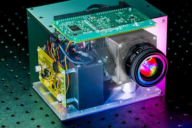 QuantICs single pixel camera. Picture: Contributed