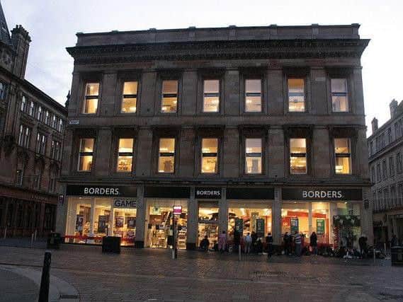 Borders book store on Buchanan Street closed in 2009.