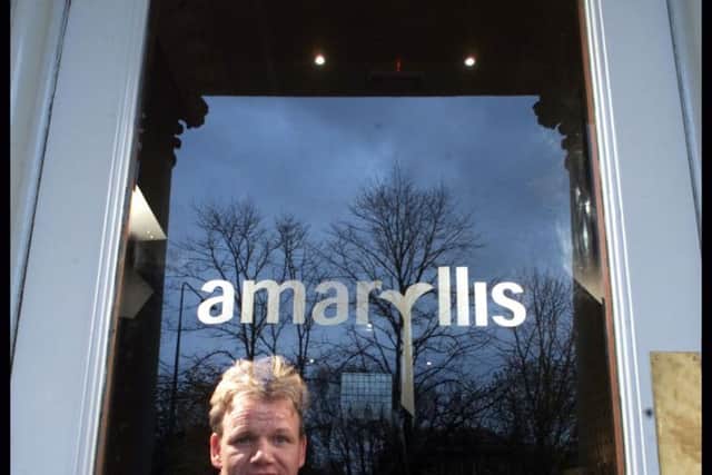 Gordon Ramsay's Michelin starred restaurant at One Devonshire Gardens in Glasgow closed its doors in 2004.