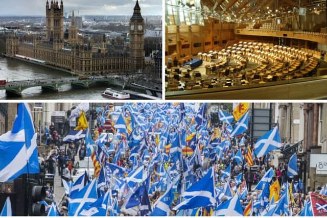 The relationship between the governments in London and Edinburgh is under pressure like never before over Brexit, a senior SNP MP has claimed. Pictures: Pixabay/Wikicommons/John Devlin