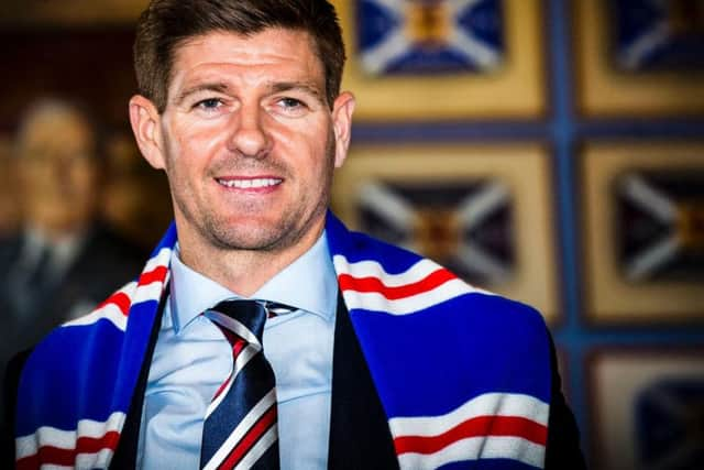 Rangers manager Steven Gerrard.