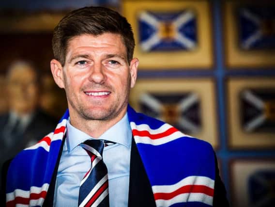 Rangers manager Steven Gerrard.