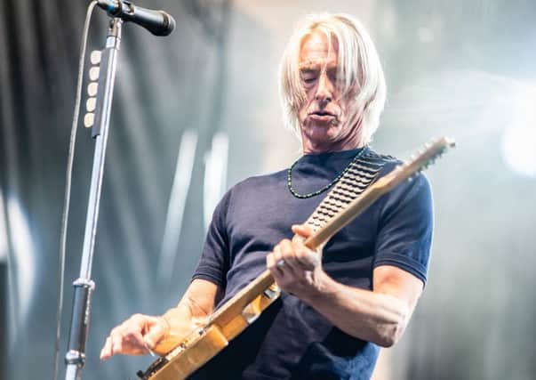 Paul Weller, an artist very much in command of his entire output, played the sort of set that any fan might wish for. Picture: Calum Buchan
