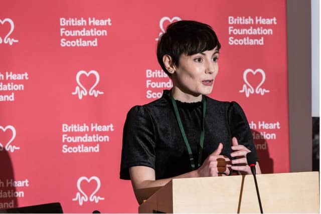 Kylie Strachan, Senior Policy and Public Affairs Officer, British Heart Foundation Scotland
