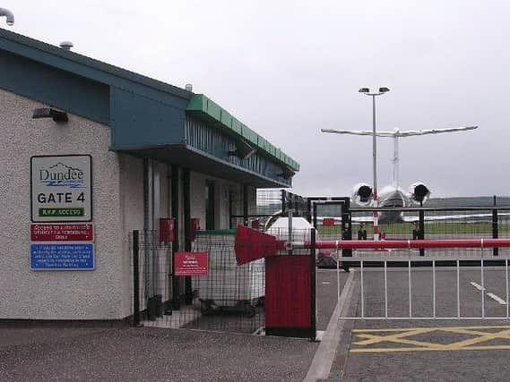Dundee Airport is built on land reclaimed from the Firth of Tay