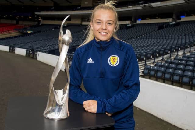 Scotland U19 captain Amy Muir leads her team in to a tough competition featuring the best in Europe. Picture: Alan Harvey/SNS
