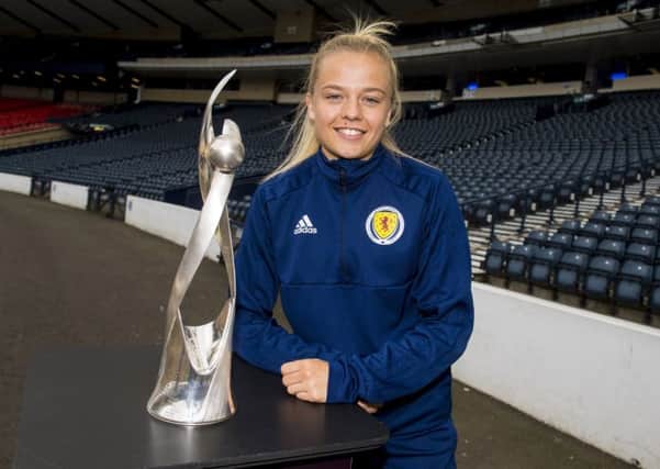Scotland U19 captain Amy Muir leads her team in to a tough competition featuring the best in Europe. Picture: Alan Harvey/SNS