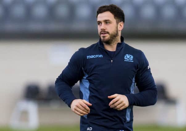 Alex Dunbar is joining Brive in the French Top 14. Picture: Bruce White/SNS