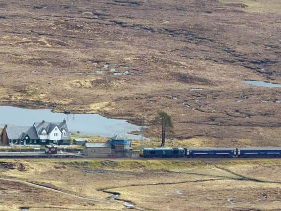Corrour Station, which is only accessible by rail, will be affected by the closure of part of the West Highland Line as works are carried out. PIC: Creative Commons.