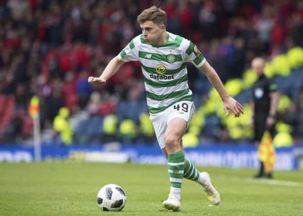 James Forrest could be deployed at No.10 by Celtic boss Neil Lennon. Picture: SNS Group