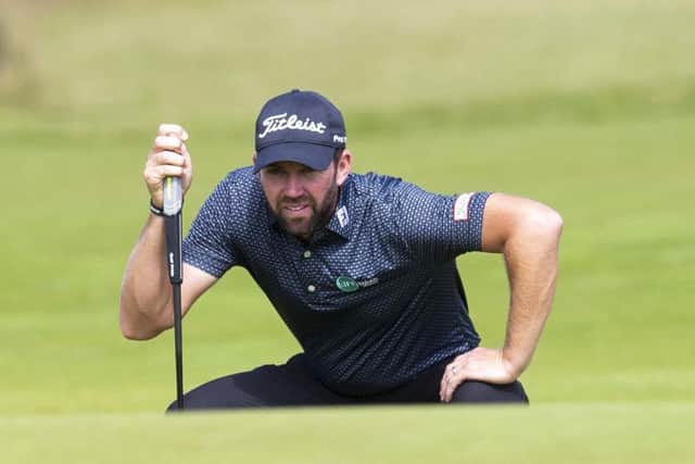 Scott Jamieson lines up a putt en route to a closing 66 in the Aberdeen Standard Investments Scottish Open: Picture: SNS