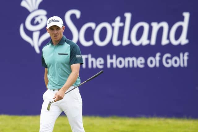 Local man Grant Forrest signed off with a 67 after making the cut on his debut in the ASI Scottish Open: Picture: SNS
